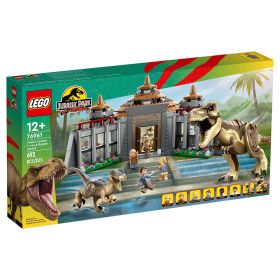 LEGO Jurassic Park 76961 Visitor Center: T. Rex & Raptor Attack (693 Pieces)