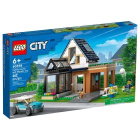 LEGO City 60398 Family House and Electric Car (462 Pieces)