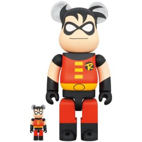 Bearbrick 100% & 400% Robin (The New Batman Adventures)